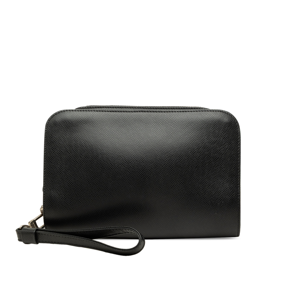 Pre-Loved Louis Vuitton Taiga Pochette Baikal